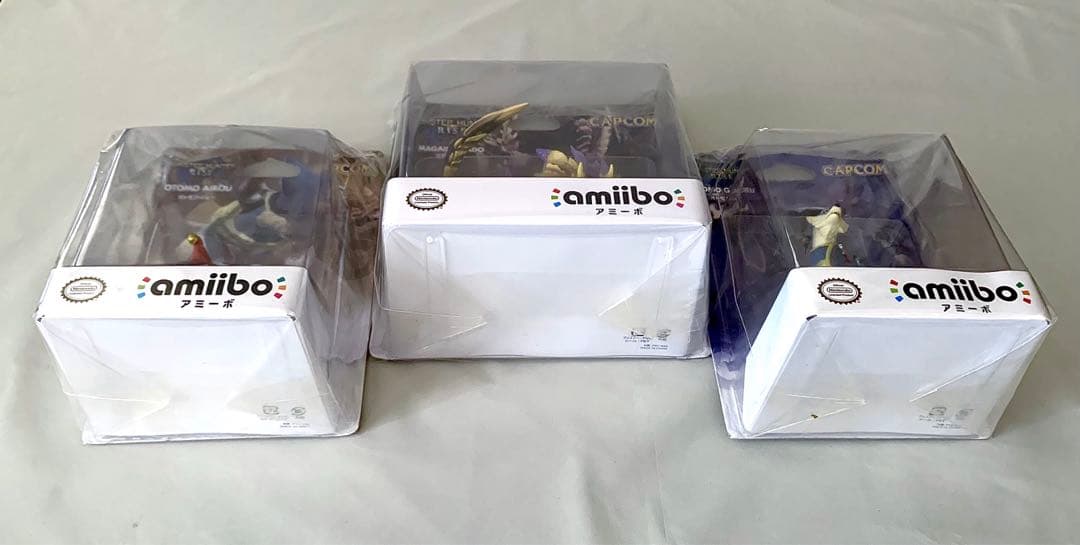 amiibo マガイマガド オトモガルク オトモアイルー 3種セット 新品未開封