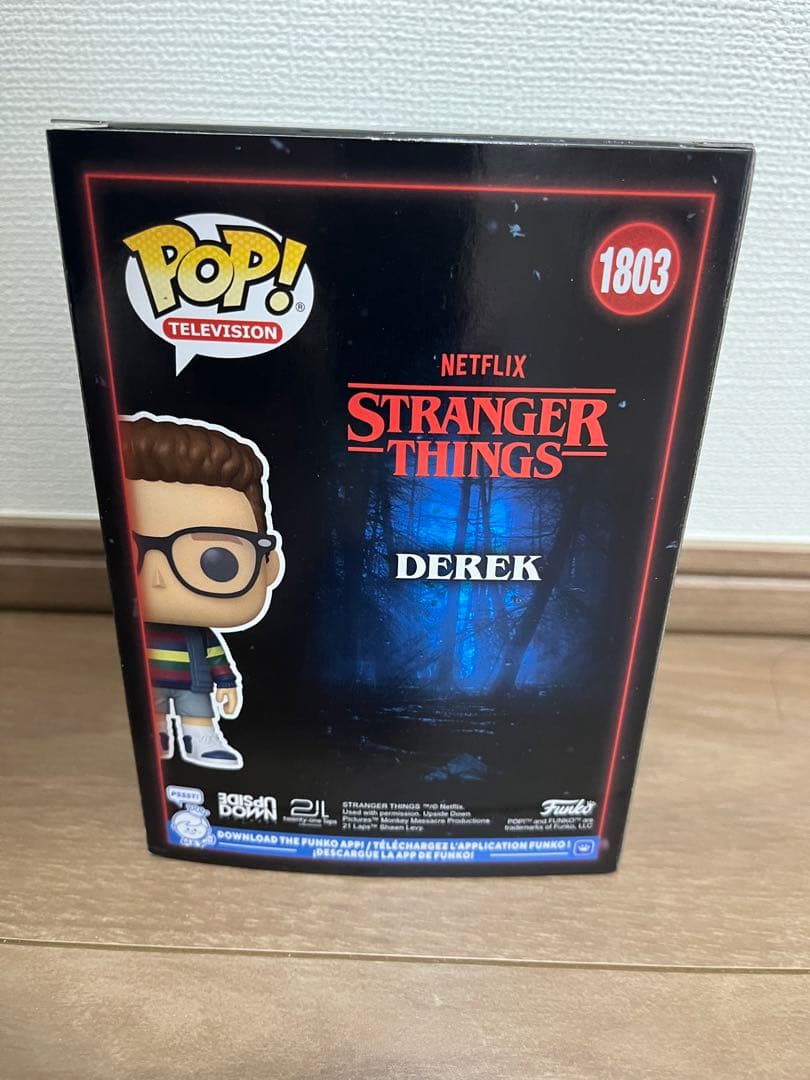 FUNKO POP! ストレンジャーシングス デレク ファイナルシーズン1803
