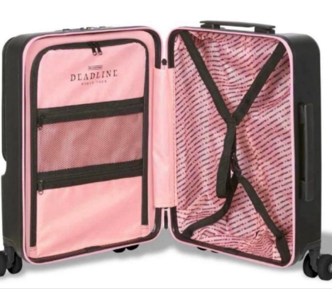 スーツケース -DEADLINE- BLACKPINK キャリーケース　キャリー