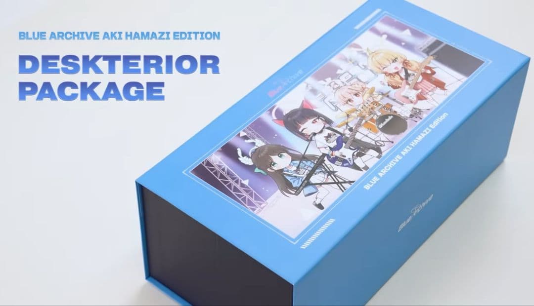 韓国版ブルーアーカイブ はまじあきコラボ放課後スイーツ部 デスクテリアパッケージ