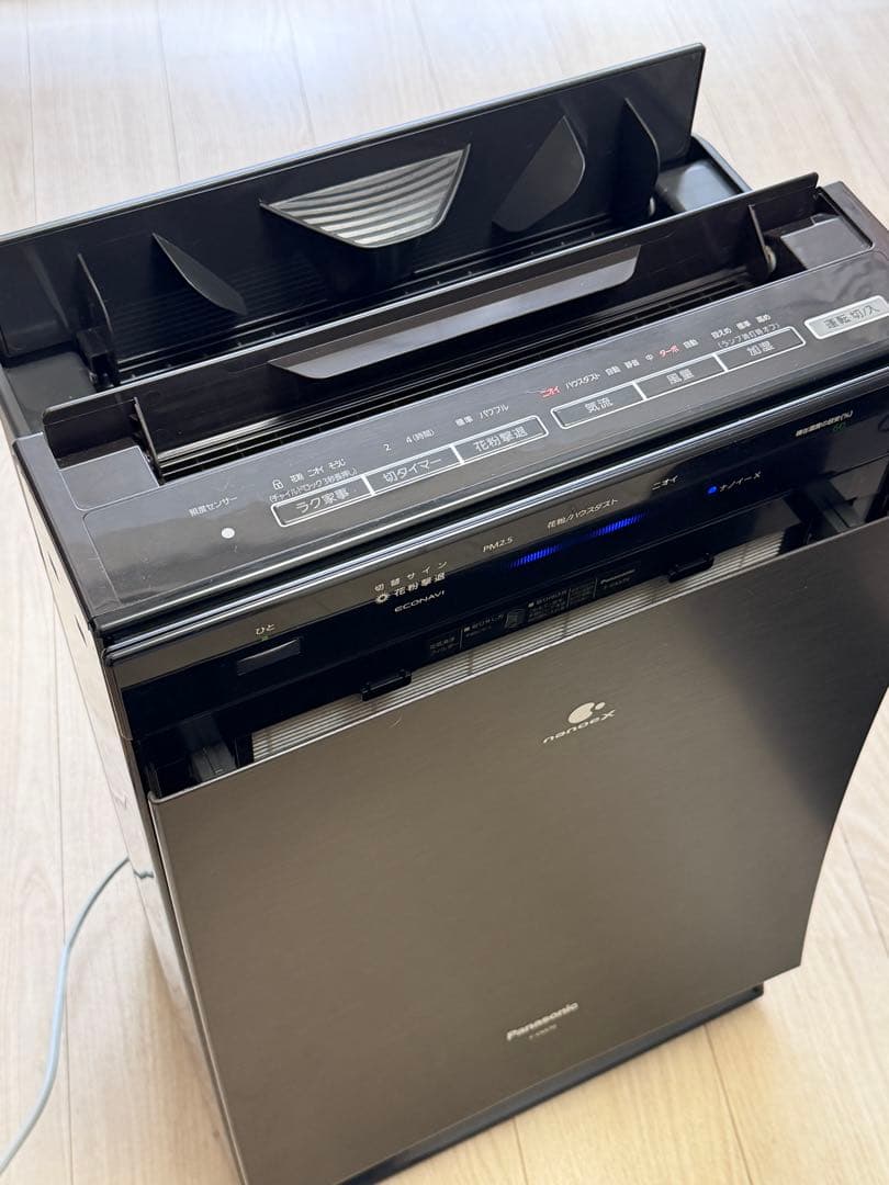 パナソニック F-VXS70 加湿空気清浄機 ナノイーX エコナビ 動作確認済