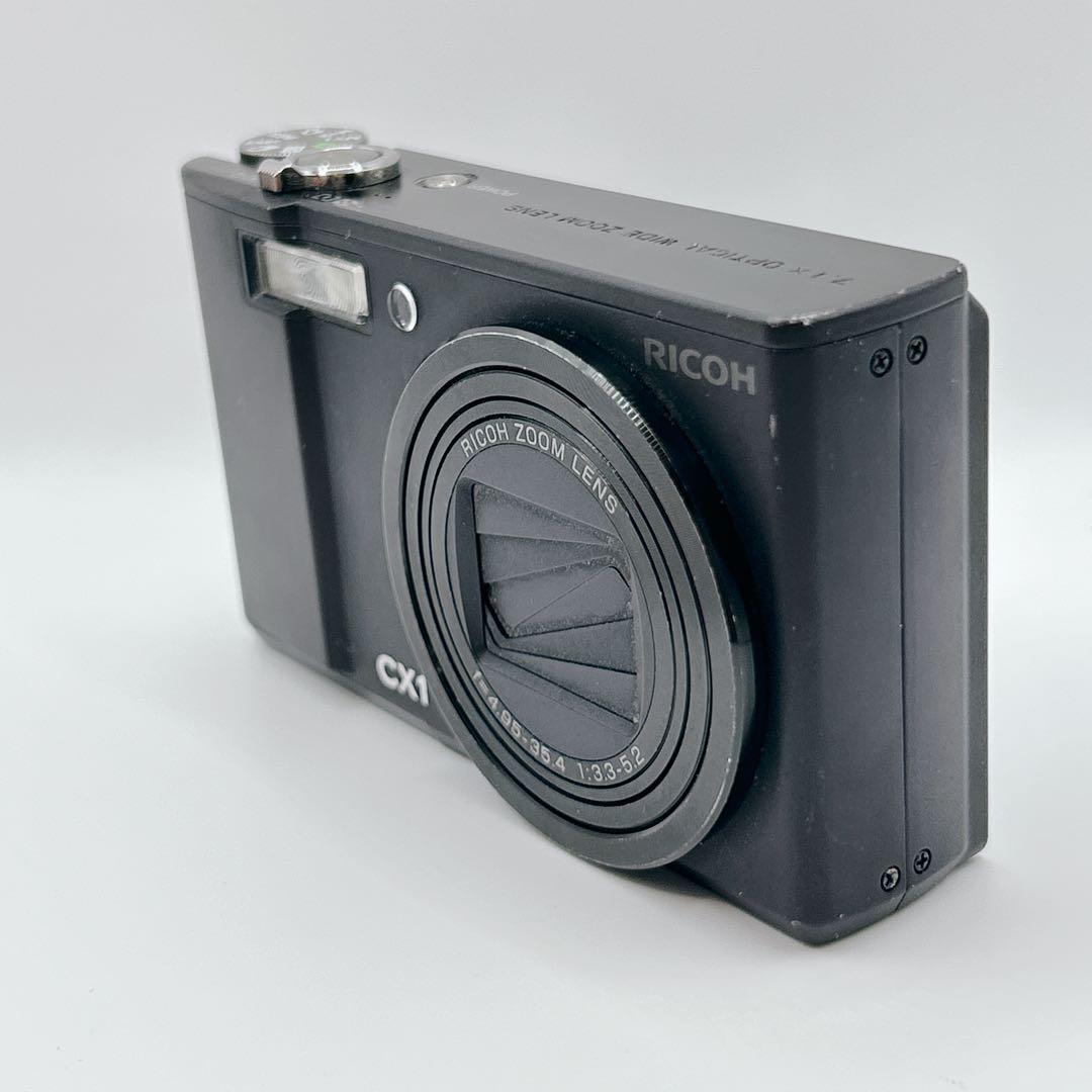 RICOH CX1 リコー ブラック コンデジ デジカメ デジタルカメラ - メルカリ