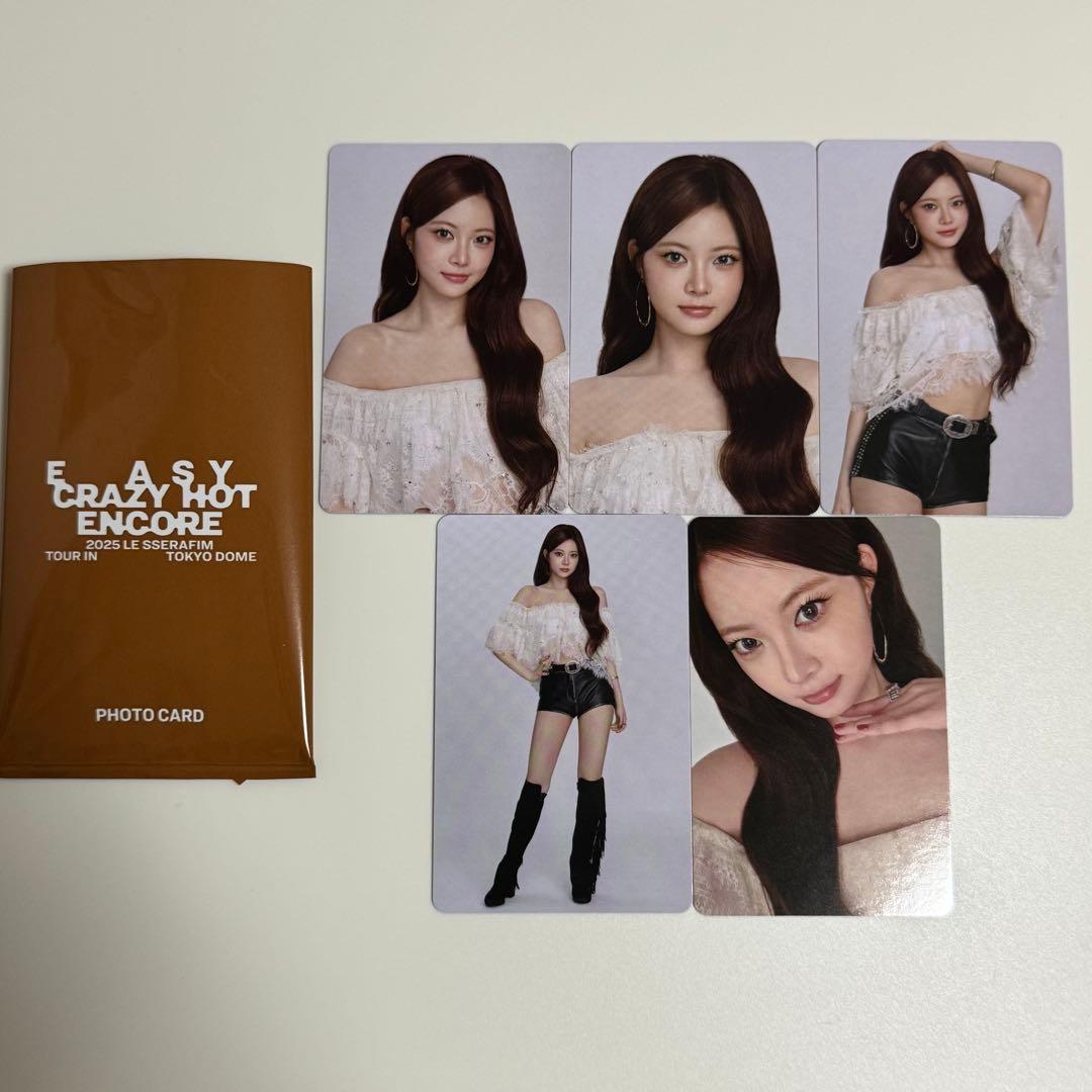 LE SSERAFIM ルセラ 東京ドーム トレカ コンプ ウンチェ - メルカリ