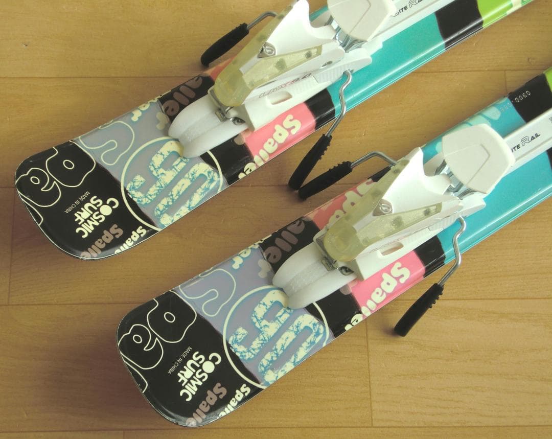 □□送料無料□COSMICSURF□ショートスキー□90㎝□調整ビン□メンテ付