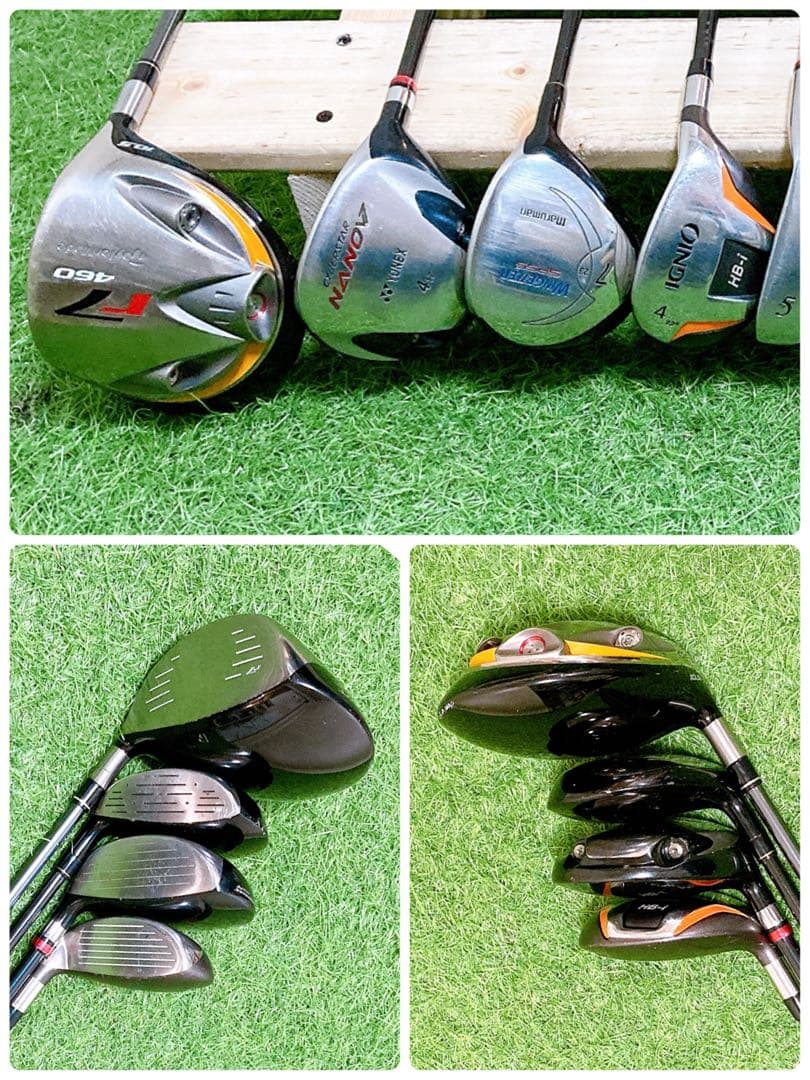 H12 テーラーメイド 初心者オススメ ゴルフクラブセット 13本 - メルカリ