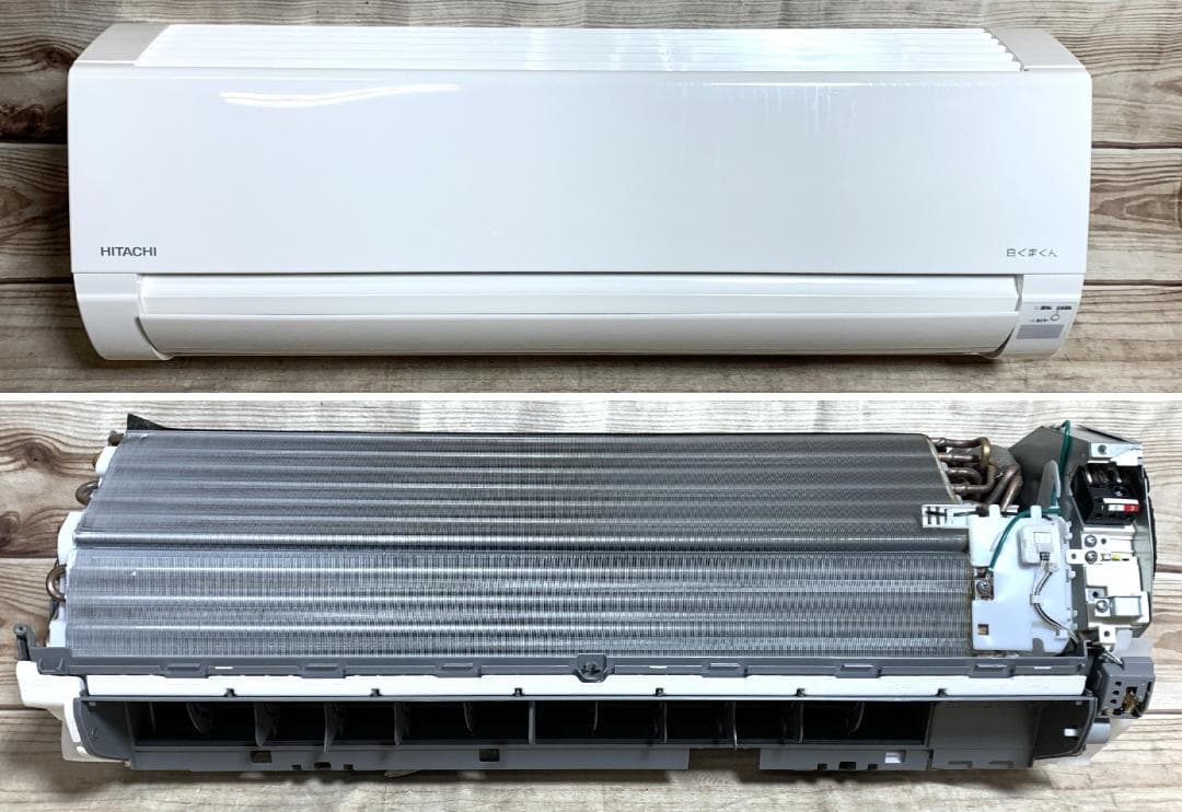 日立 17畳 4.0kw 200V RAS-AJ40N2 分解清掃済 2024年