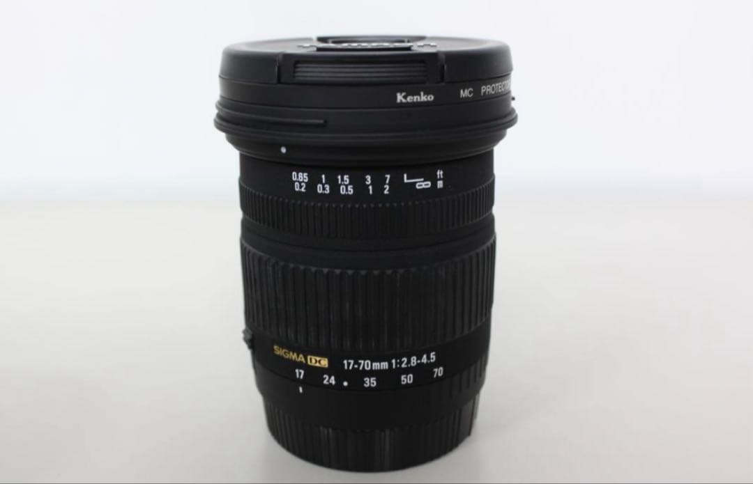 【中古】 シグマ 17-70mm F2.8-4.5 DC MACRO キヤノン用