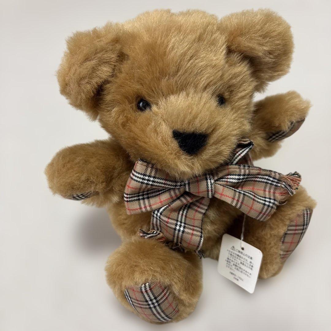BURBERRYS バーバリーズ テディベア くま ぬいぐるみ ノバチェック