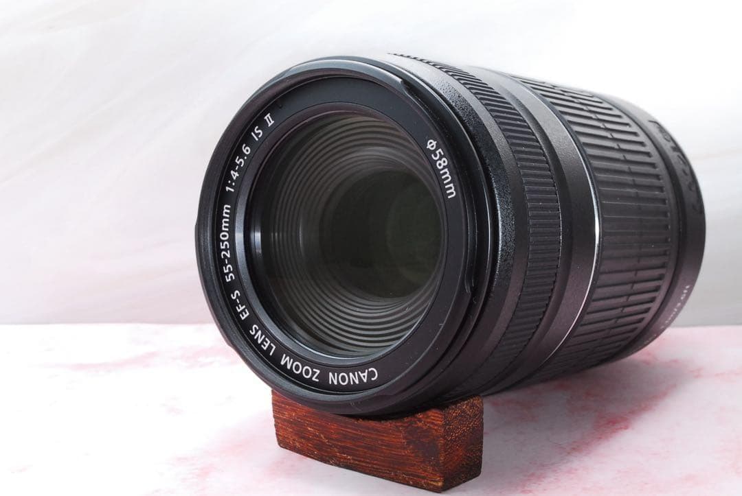 美品❤️Canon EF-S 55-250mm IS II☆望遠レンズ☆ - メルカリ