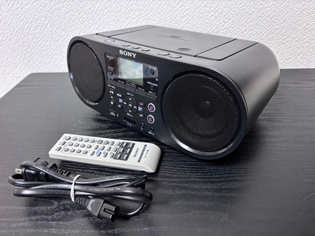 SONY ZS-RS81BT CDラジオ Bluetooth対応 リモコン付き SONY ZS-RS81BT CDラジオ Bluetooth対応 リモコン付き - メルカリ