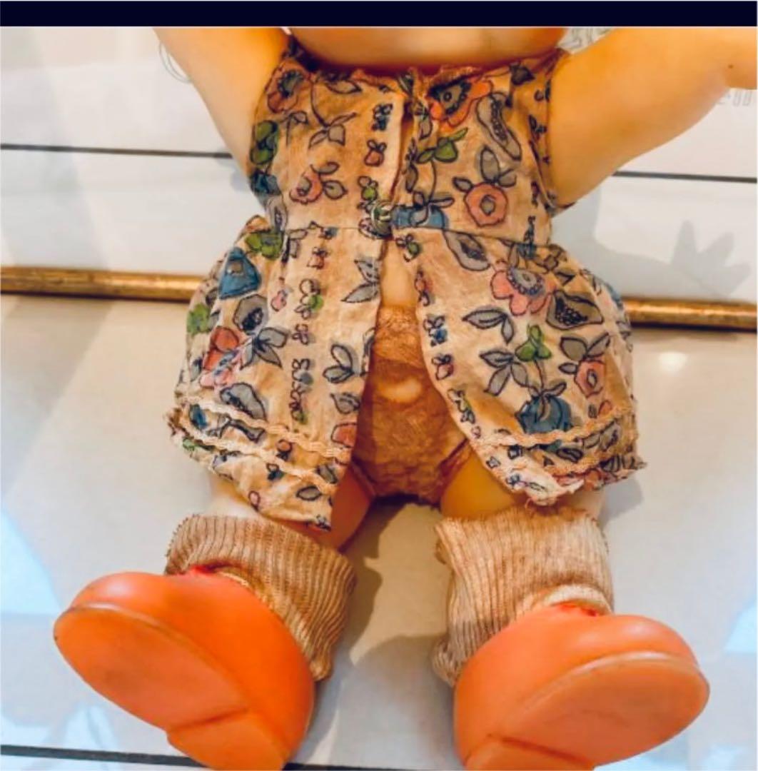 キューピー　デコちゃん　人形　昭和レトロ　ヴィンテージ