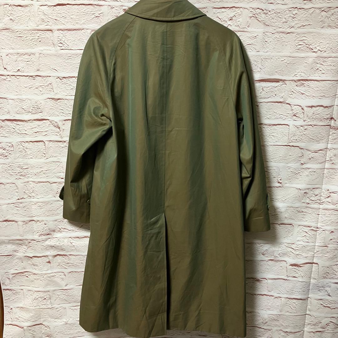 バーバリー ステンカラーコート 玉虫色 90s - メルカリ