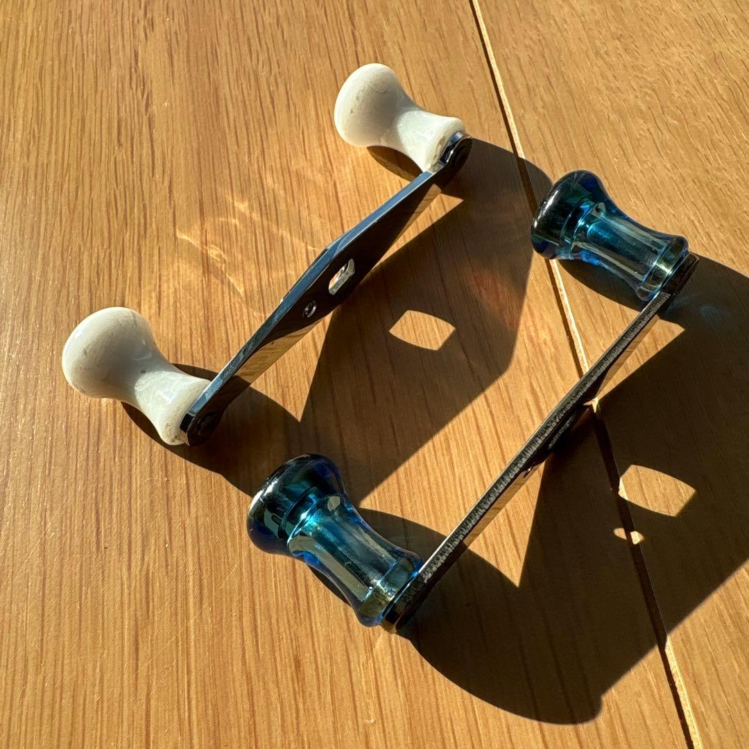 アンバサダー オールドアブ ハンドル2点セット ハネダクラフト 雷魚