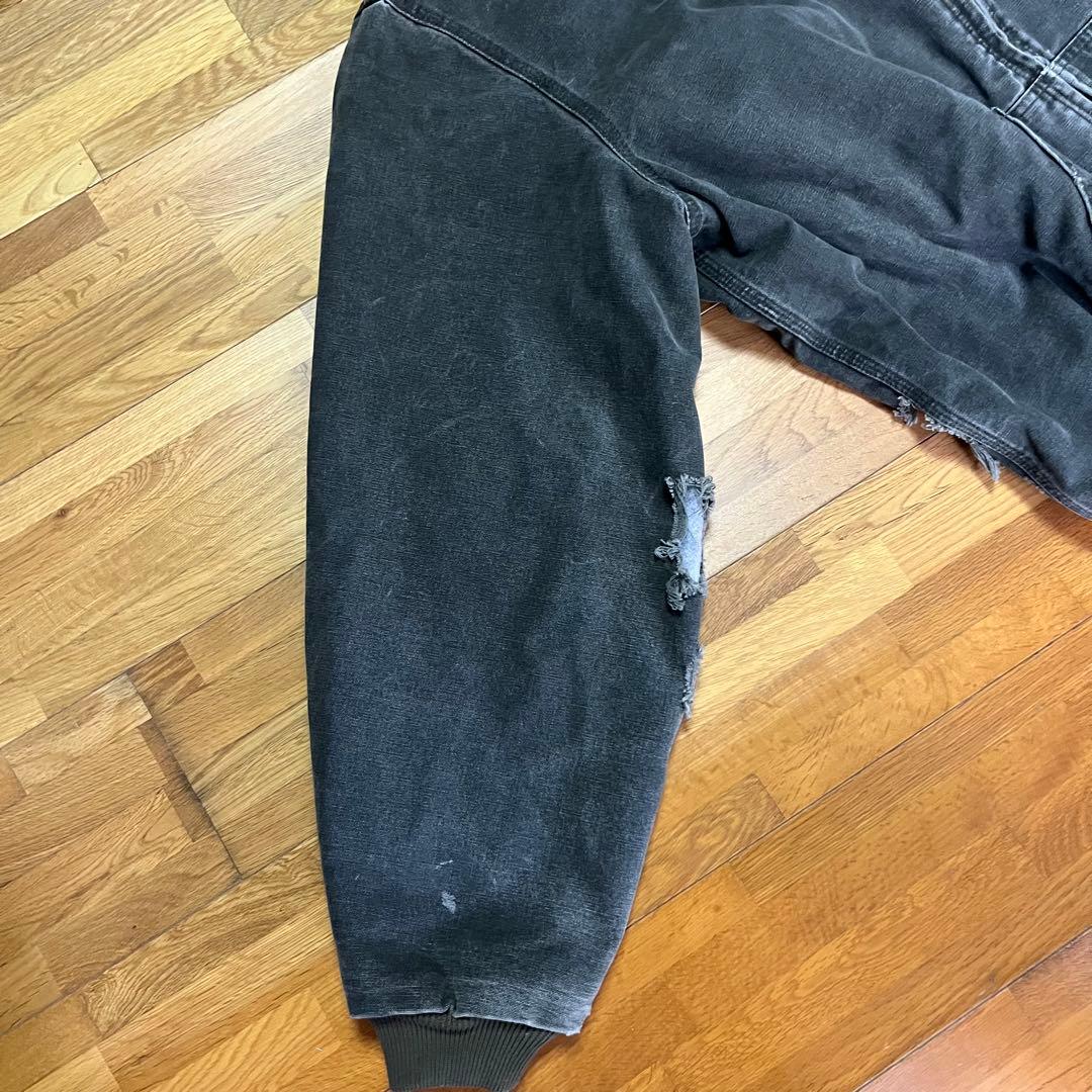 カーハート アクティブジャケット 鬼フェード 当時物 モスグリーン USA