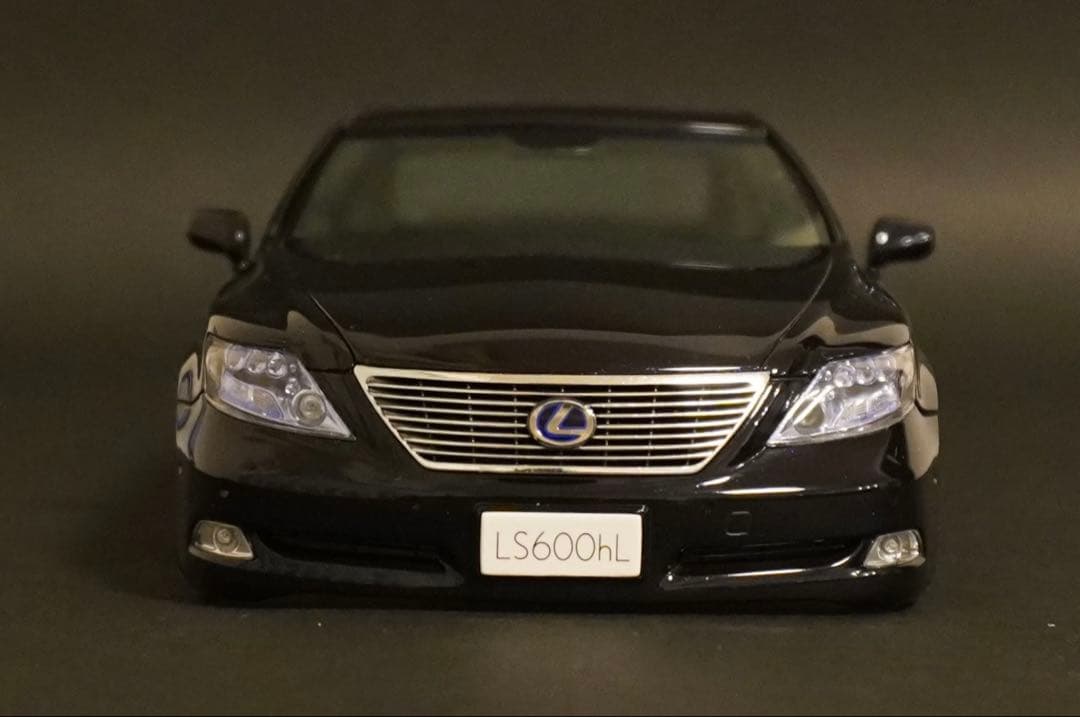 塗装済み 7分完成品 フジミ製 1/24 レクサス LS600hL OPホイール