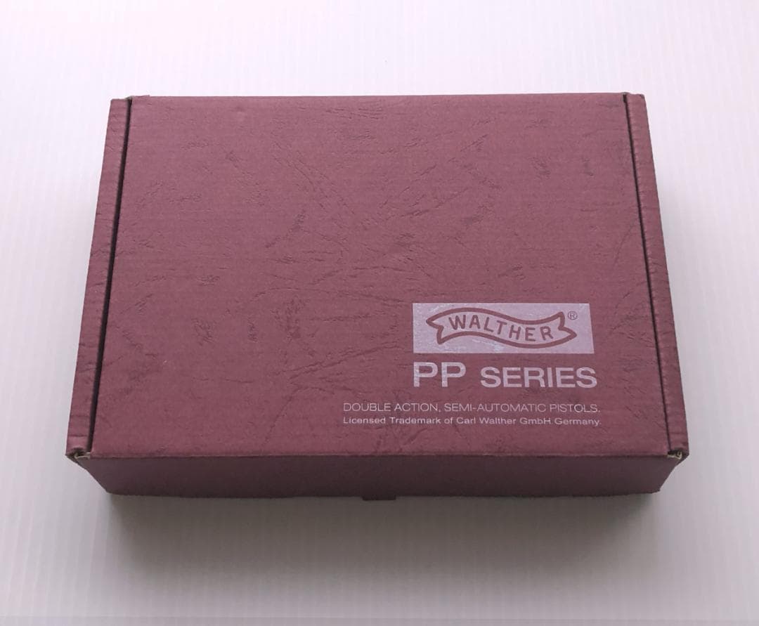 【未使用に近い】マルゼン　ワルサーPPK/sガスブローバック　ブラックメタル