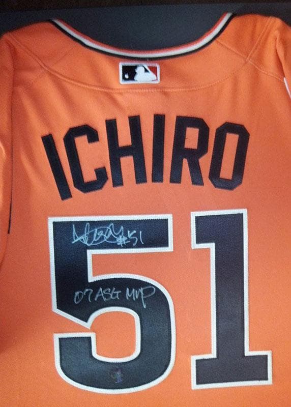イチロー直筆サイン入り 2007年MLB ALL-STAR JERSEY MVP - メルカリ