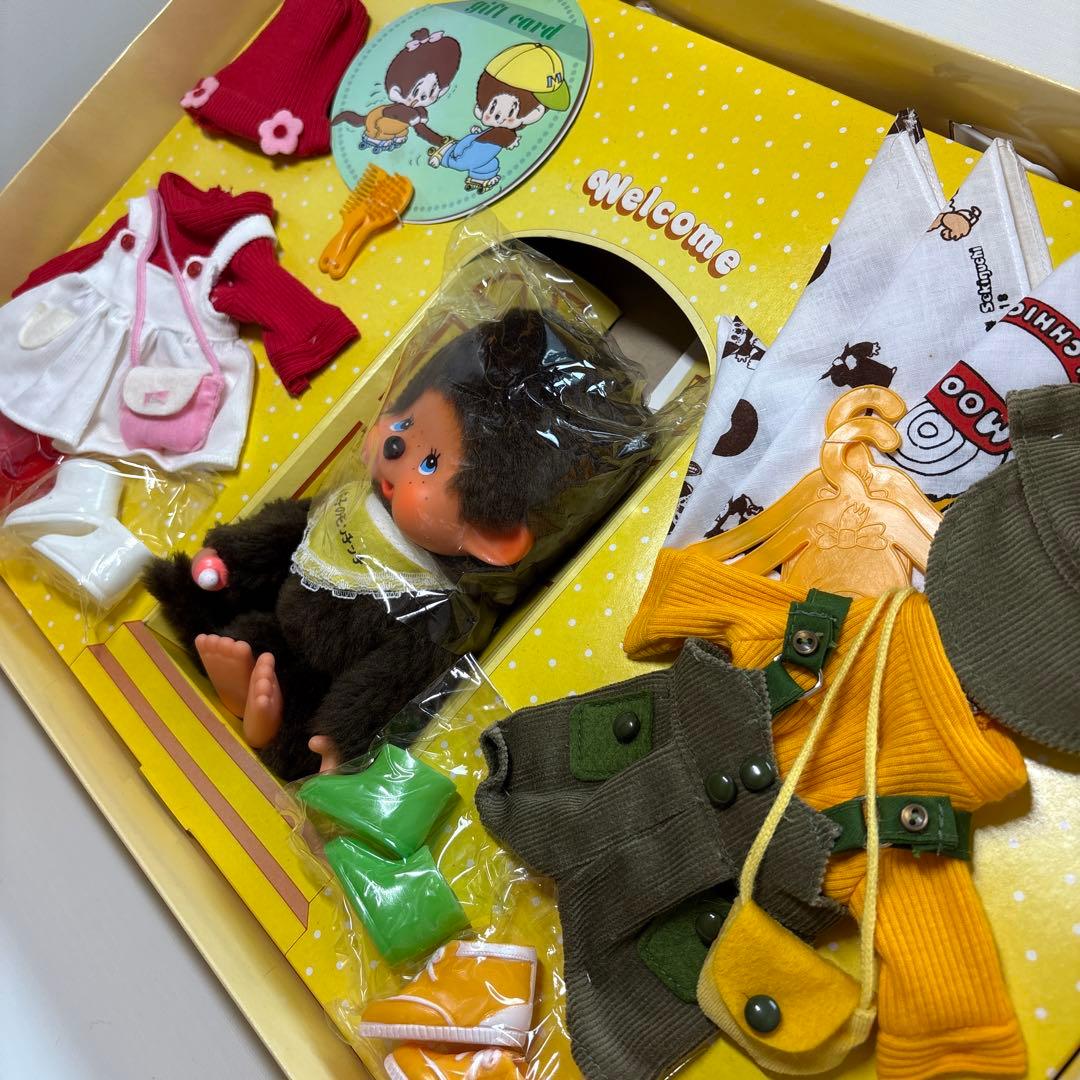 ビンテージ 未使用品 ギフトセット モンチッチ monchhichi 2974