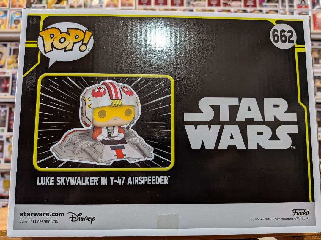 ファンコ Funko POP! ルークスカイウォーカー T-47エアスピーダー