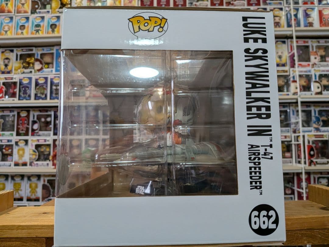 ファンコ Funko POP! ルークスカイウォーカー T-47エアスピーダー