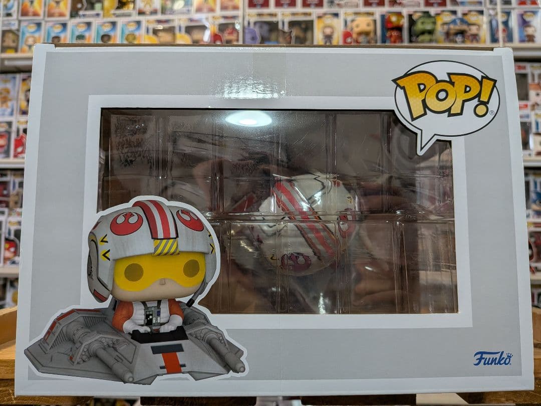 ファンコ Funko POP! ルークスカイウォーカー T-47エアスピーダー