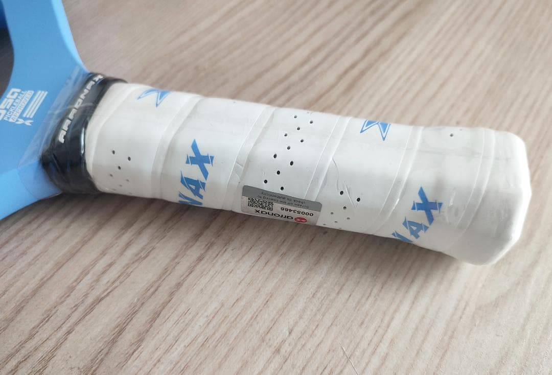 ARRONAX SPEED X1 ピックルボール パドル エッジレス ブルー 白