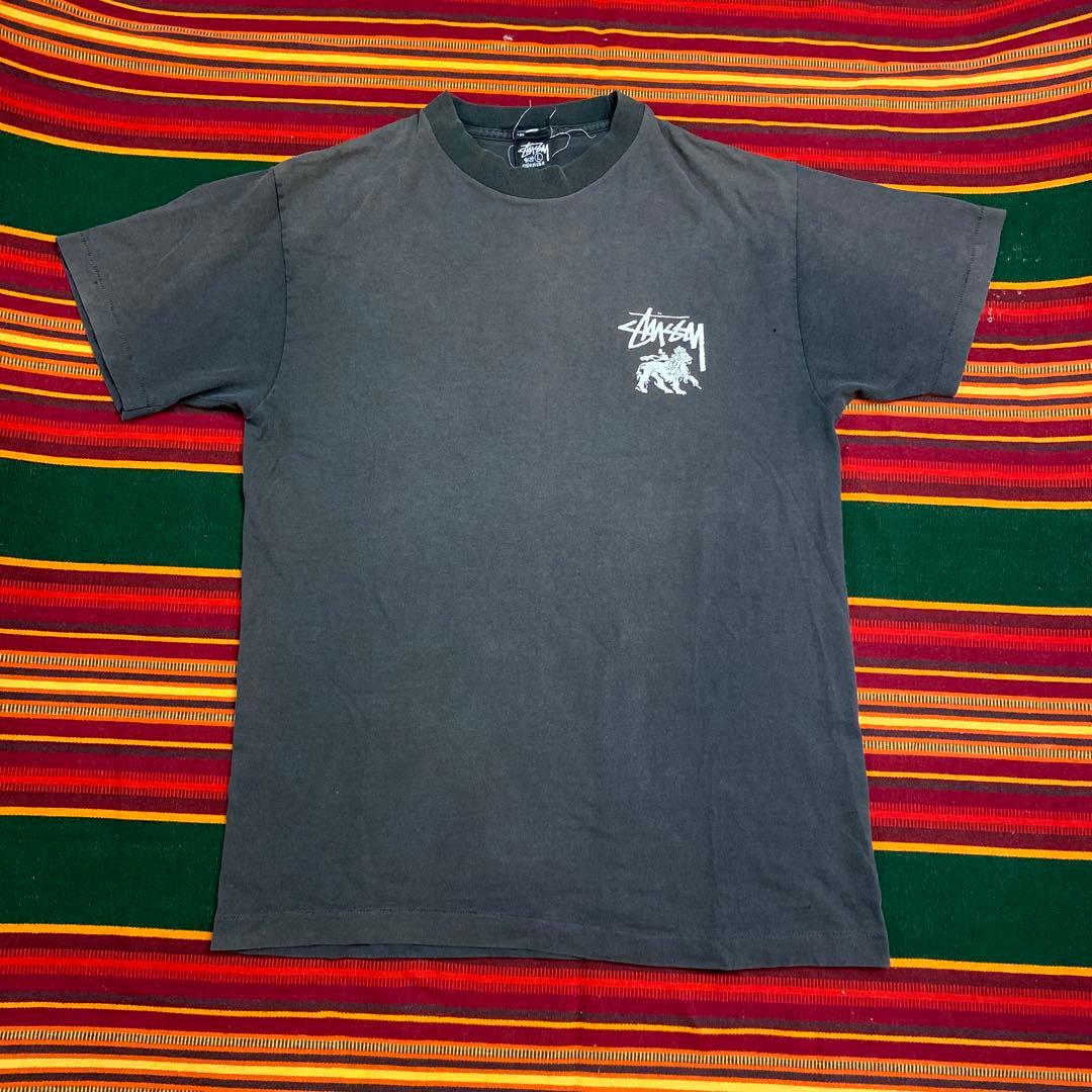 STUSSY 80s 2枚タグ 最初期 ラスタ ライオン old ステューシー - メルカリ