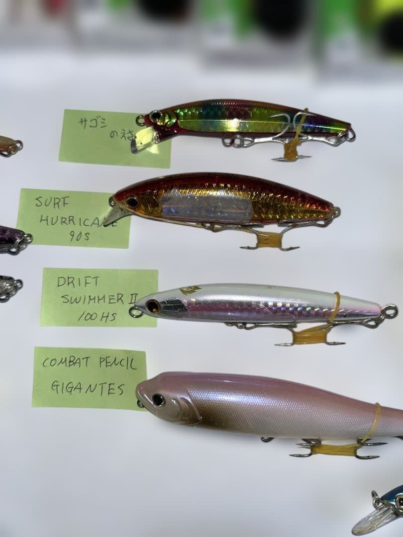 シーバス引退】カゲロウ/サスケ/アサシン等 ルアー29点セット - メルカリ
