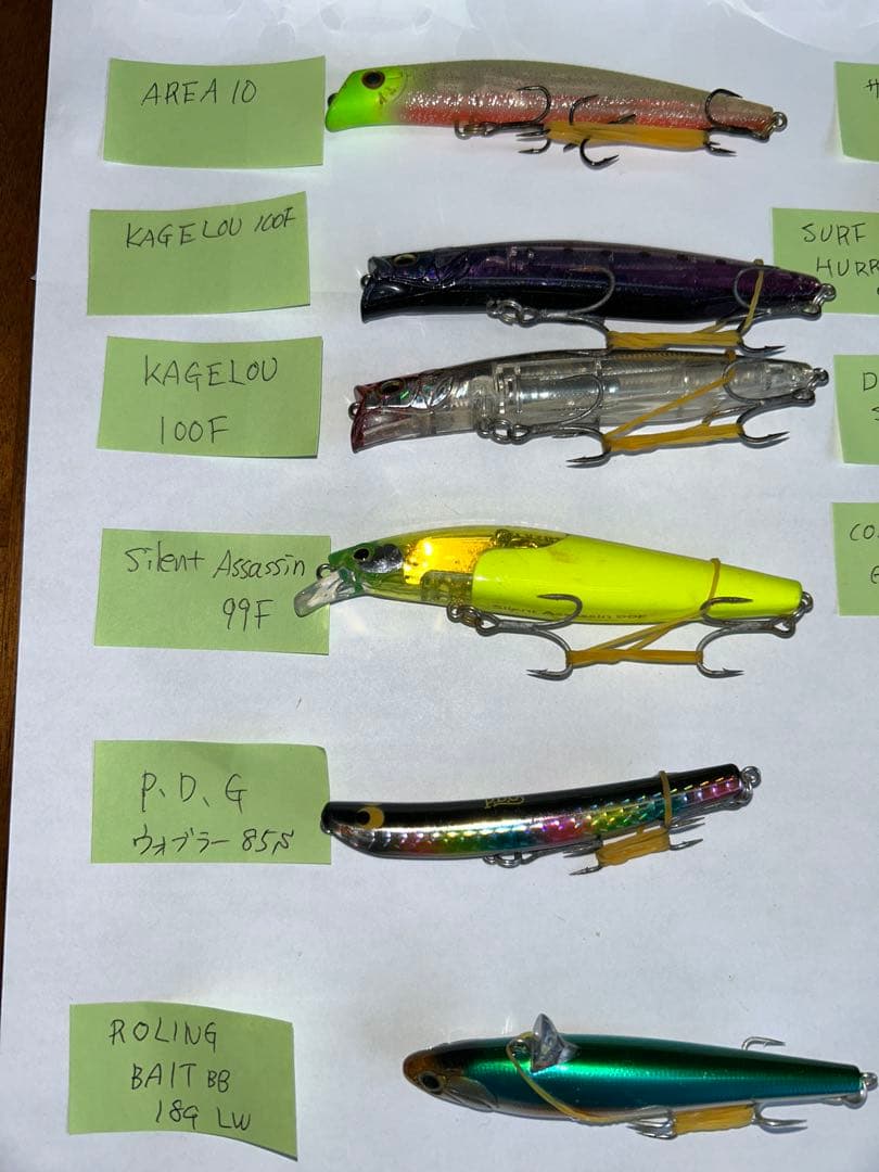 シーバス引退】カゲロウ/サスケ/アサシン等 ルアー29点セット - メルカリ