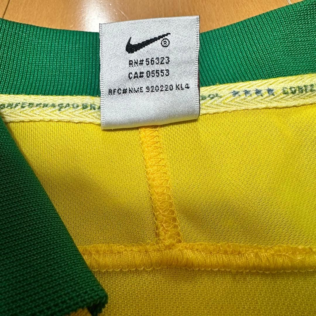 W杯 【極希少】90s ブラジル代表 97年ユニフォーム NIKE 銀タグ