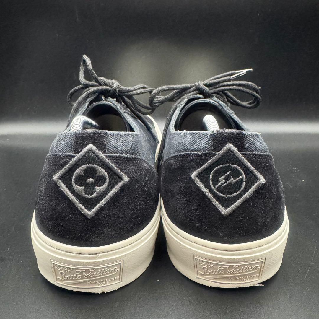 極美品】ルイヴィトン タトゥーライン スニーカー モノグラム デニム