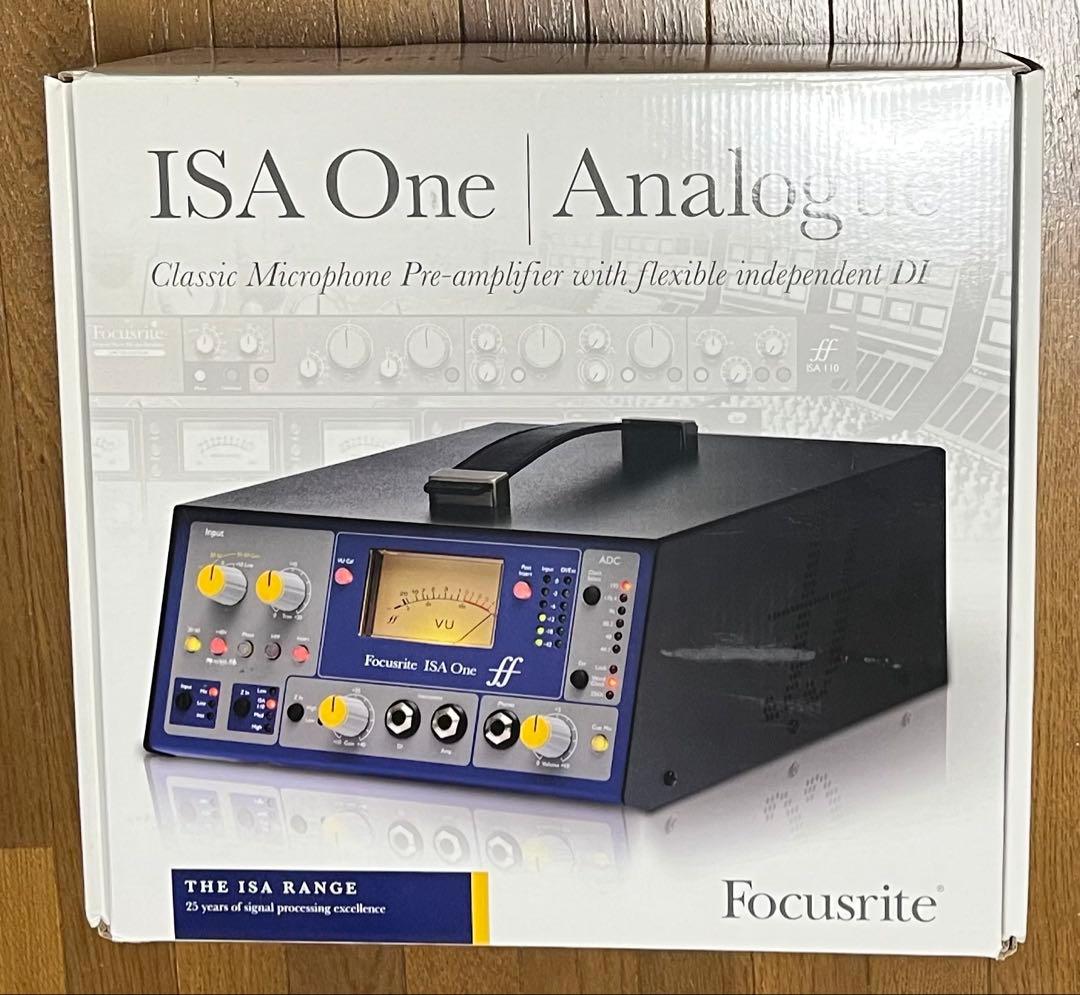 FOCUSRITE ISA ONE 美品 定番プリアンプ フォーカスライト Focusrite ISA One 超定番 マイクプリアンプ フォーカスライト | 島村