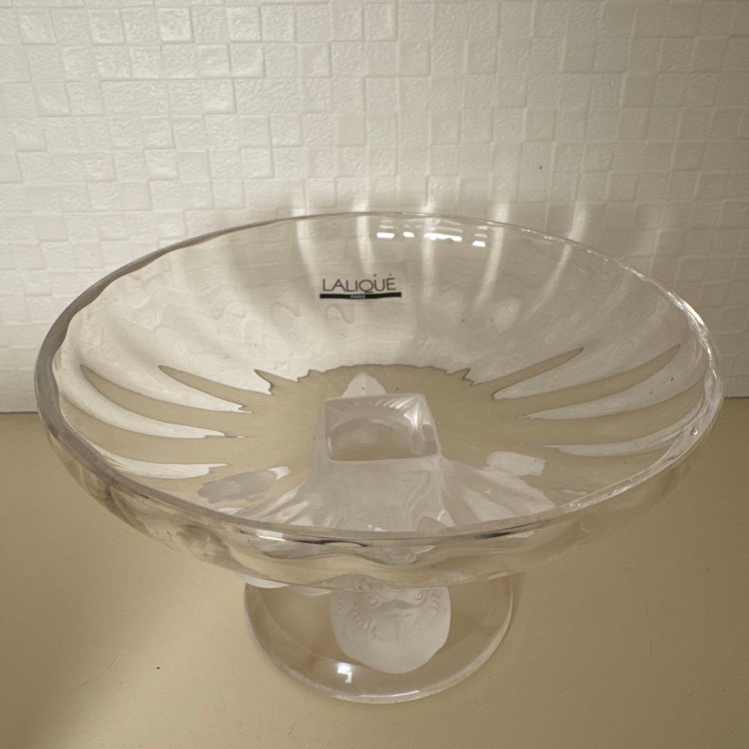 LALIQUE ラリック 小鳥4羽 クリスタル ノジャン コンポート - メルカリ