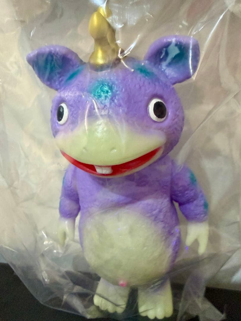 ブルマァク ブースカ 蓄光パープル ソフビ sofvi ツブコン販売品 未開封