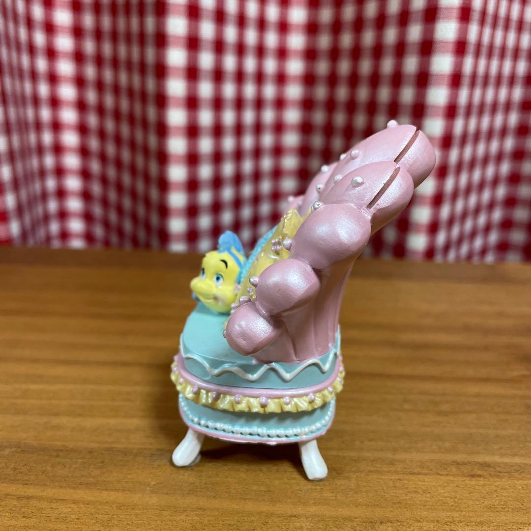 ディズニー　リトルマーメイド　アリエル　フランダー　ジュエリーケース 陶器製