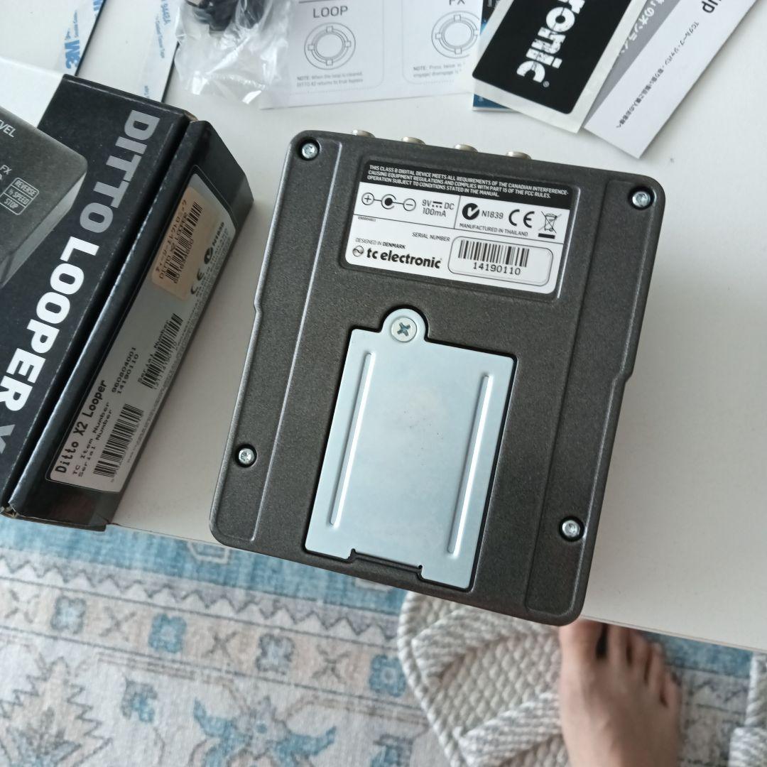 ギター tc electronic DITTO LOOPER X2