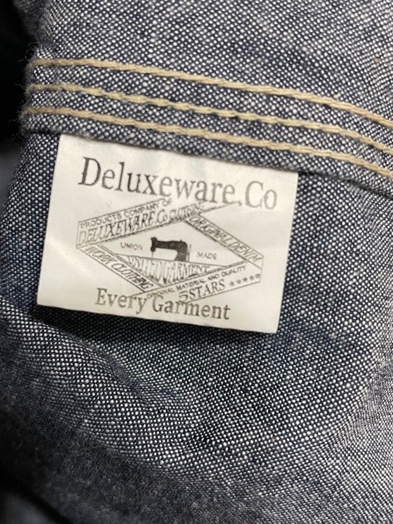 デラックスウエア シャンブレー 10oz ジップ ジャケット 短丈 - メルカリ