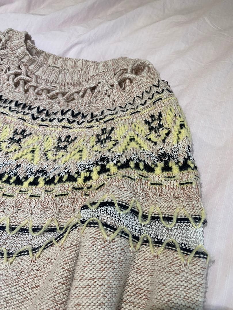 mame '21SS PRE COLLECTION ノルディックセーター - メルカリ