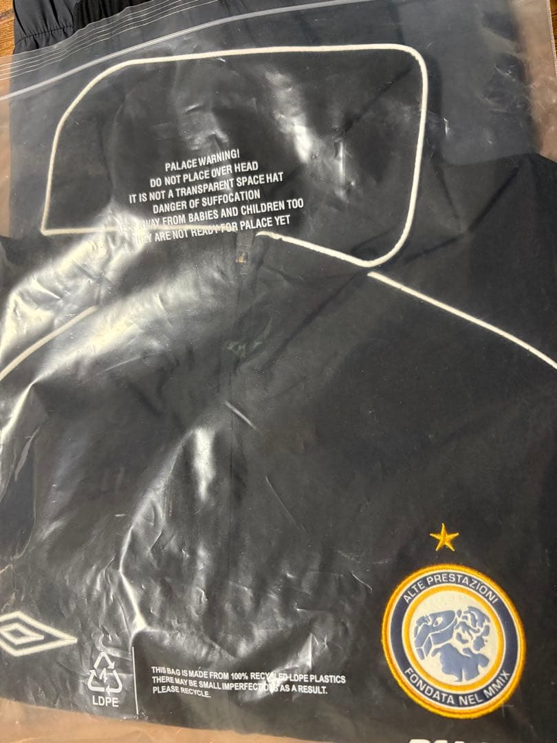 ウェア PALACE UMBRO Track Jacket \"Black\"