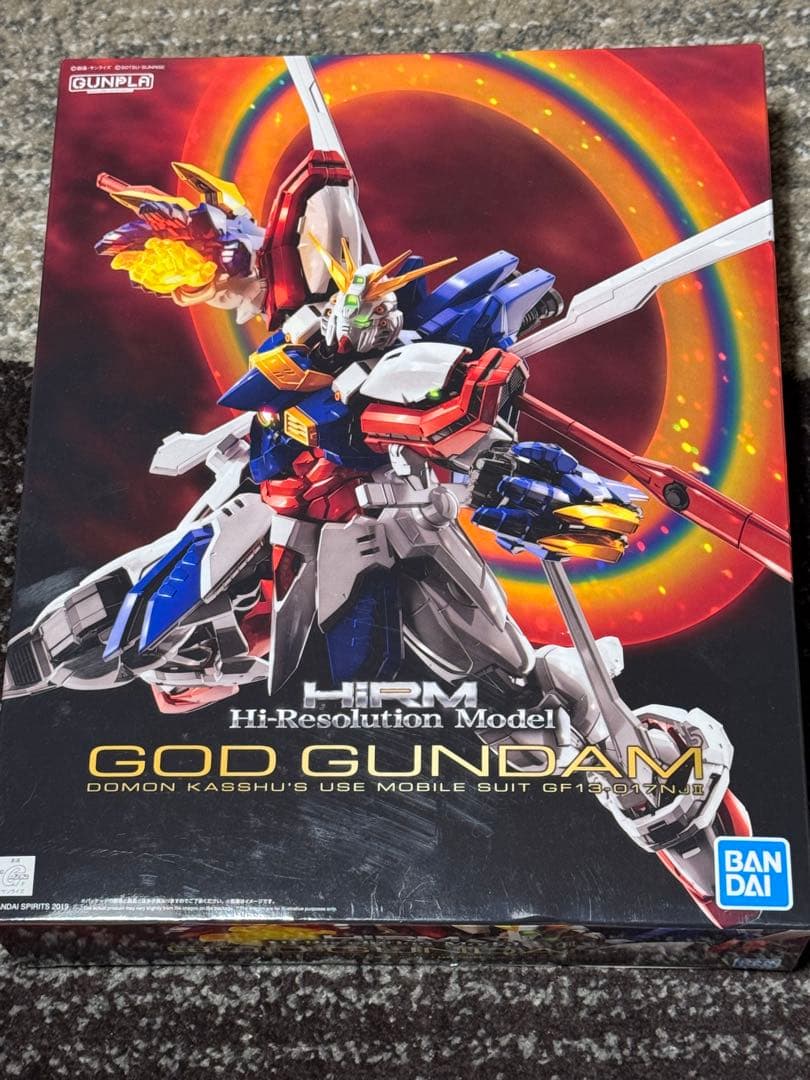 ハイレゾリューションモデル 1/100 ゴッドガンダム　新品未開封　Gガンダム