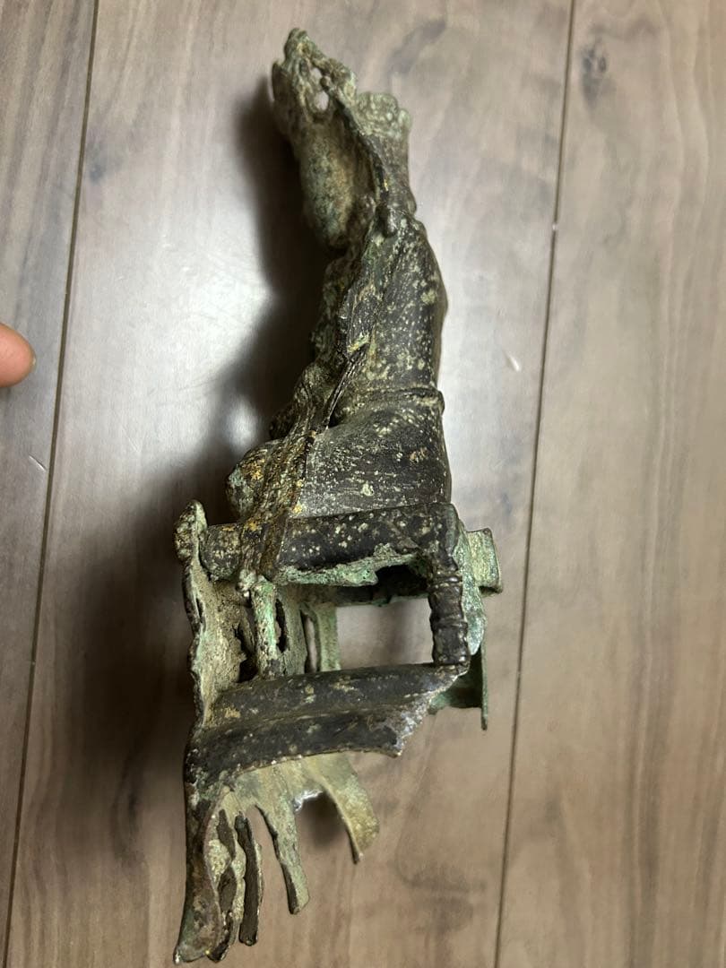 古董 中国明時代 觀音銅像 旧家藏出し - メルカリ