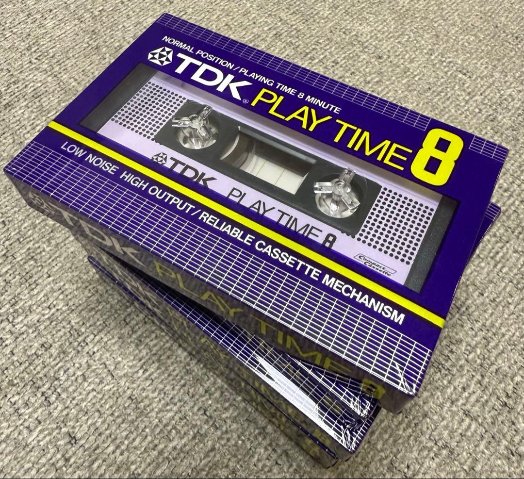 TDK PLAY TIME 8 カセットテープ 5個セット - メルカリ