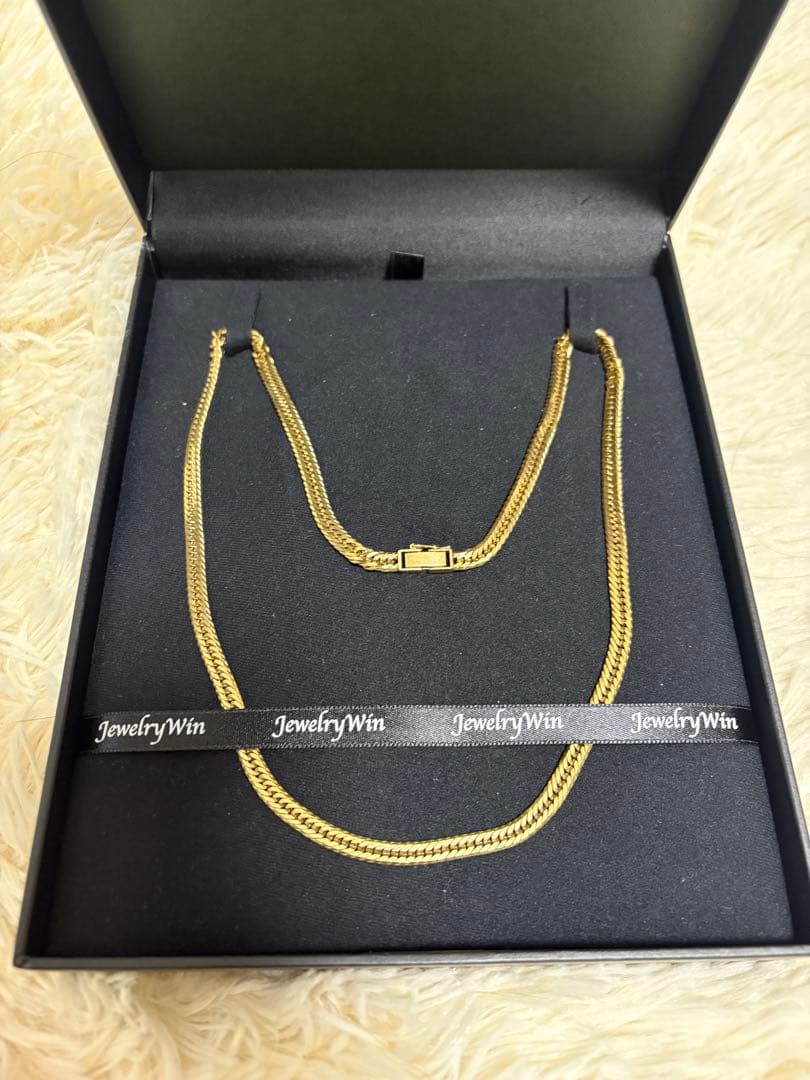 喜平 ネックレス K18 トリプル 12面 33.4g 55cm