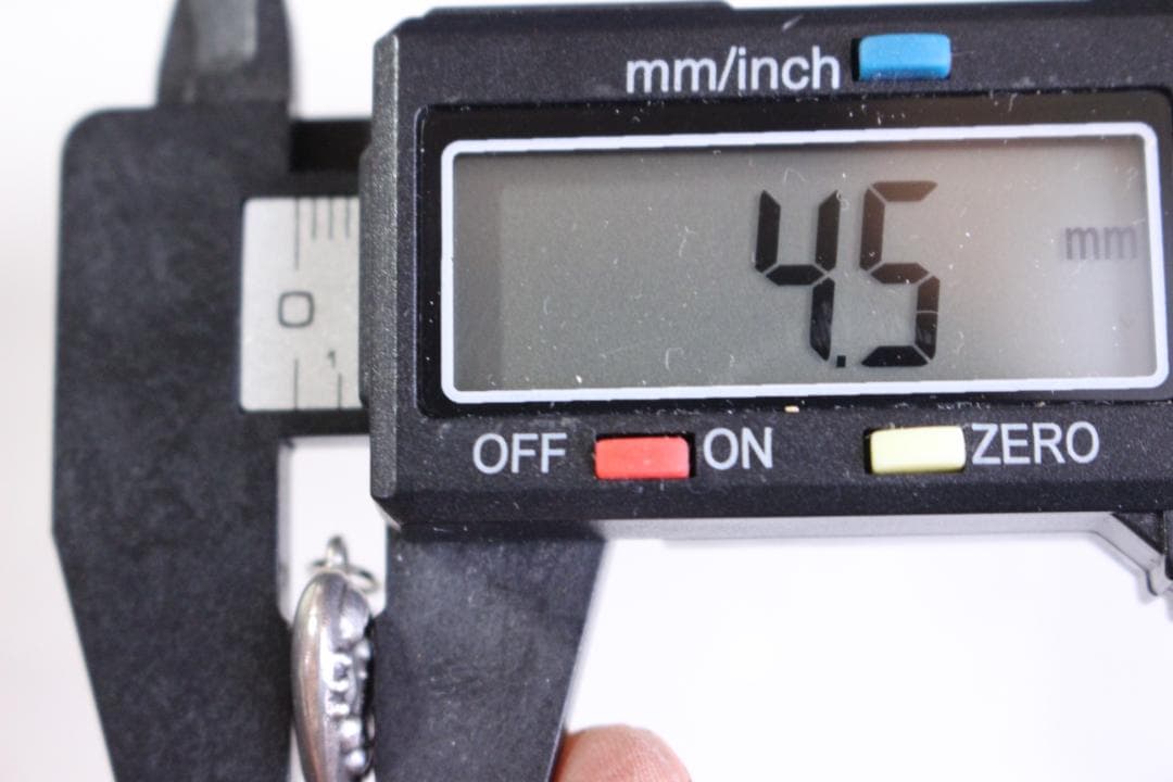 40s スウィートハートジュエリー WW2 シルバー チャーム 渦巻 唐草 波