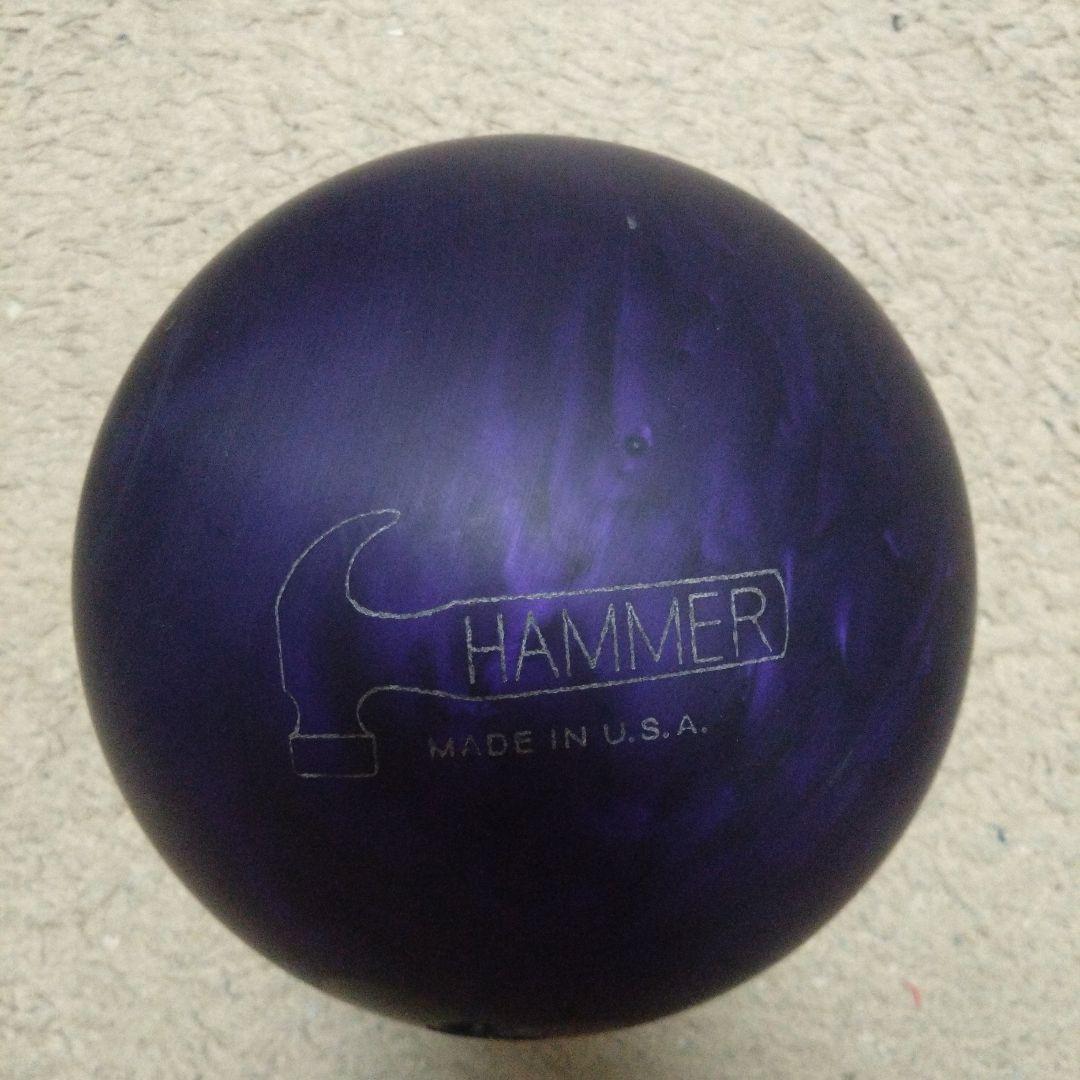 パープルパールウレタン 14ポンド ハンマー ボウリング ボール