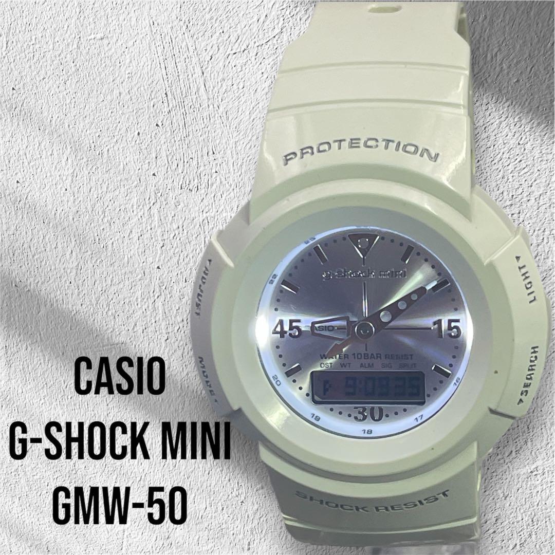 CASIO G-SHOCK MINI GMW-50 ホワイト G-SHOCK MINI/ジーショックミニ 腕時計 GMN-691-7AJF（デジタル腕時計