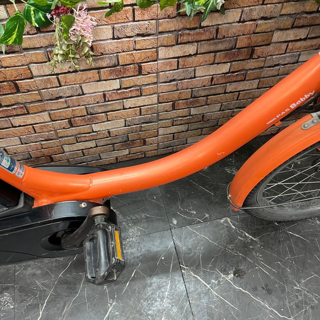 102】電動自転車YAMAHA PAS Babby オレンジ 20インチ - メルカリ