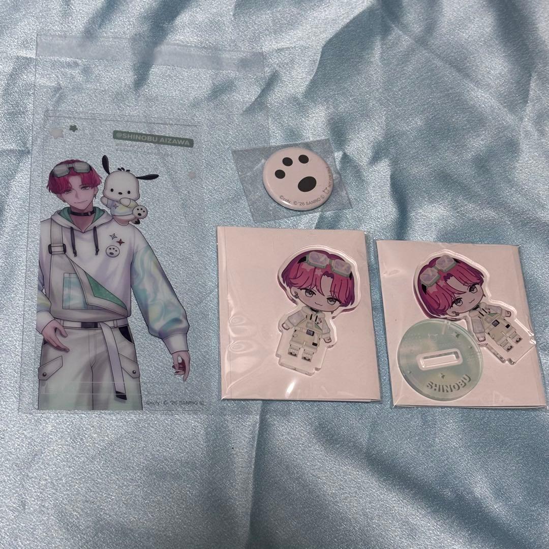 ブレマイ 相沢篠信 サンリオ 特典 ミニアクスタ クリアカード シート