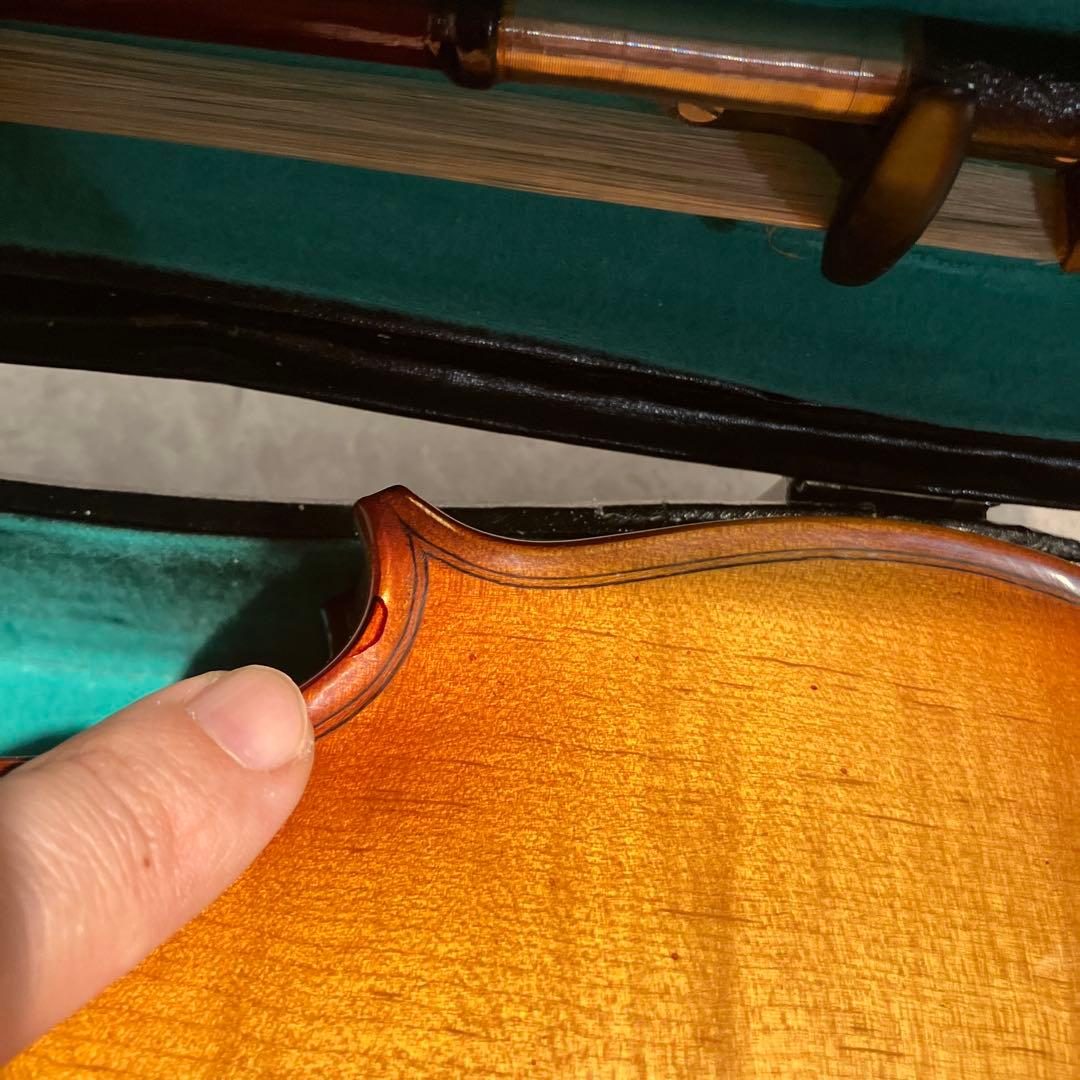 41年前のクレモナ製バイオリン 4/4サイズ マイク端子付き - メルカリ