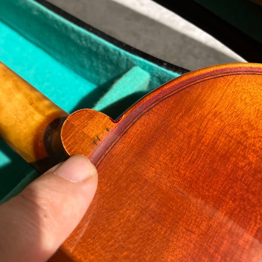 41年前のクレモナ製バイオリン 4/4サイズ マイク端子付き - メルカリ